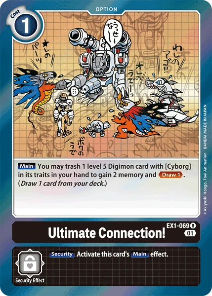 Ultimate Connection! &mdash; Digimon Card Game card