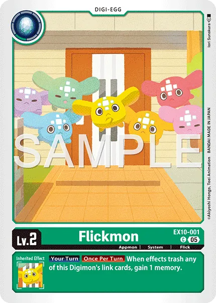 Flickmon &mdash; Digimon Card Game card