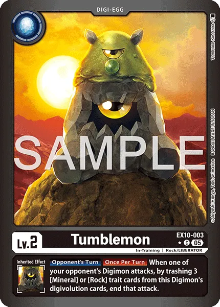 Tumblemon &mdash; Digimon Card Game card