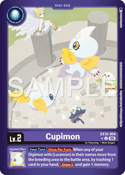 Cupimon &mdash; Digimon Card Game card