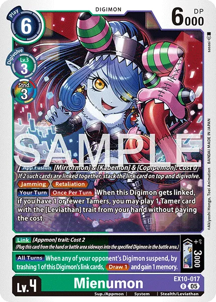 Mienumon &mdash; Digimon Card Game card