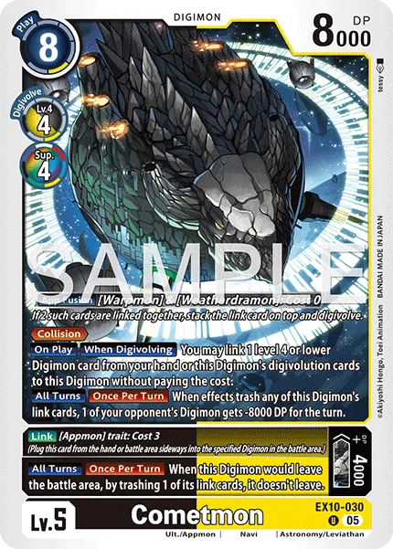 Cometmon &mdash; Digimon Card Game card