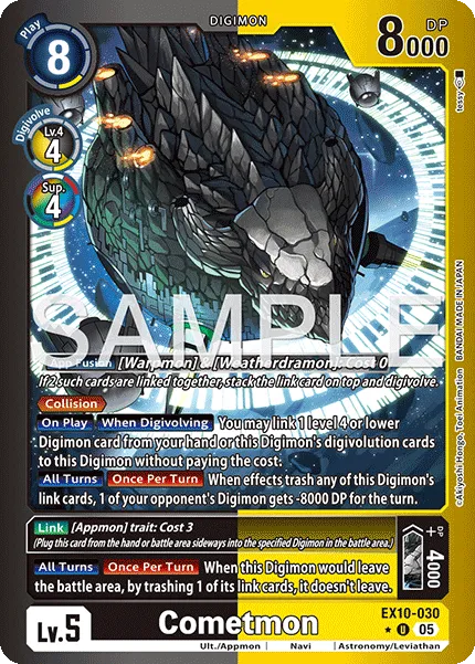 Cometmon &mdash; Digimon Card Game card