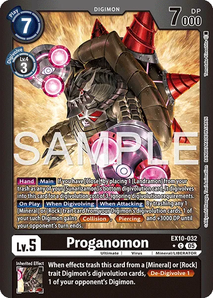 Proganomon &mdash; Digimon Card Game card