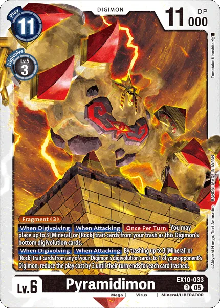 Pyramidimon &mdash; Digimon Card Game card