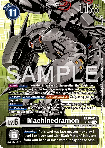 Machinedramon &mdash; Digimon Card Game card