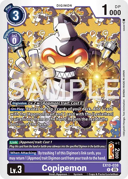 Copipemon &mdash; Digimon Card Game card