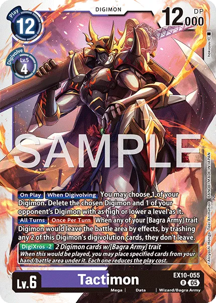Tactimon &mdash; Digimon Card Game card
