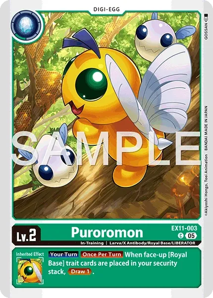 Puroromon &mdash; Digimon Card Game card