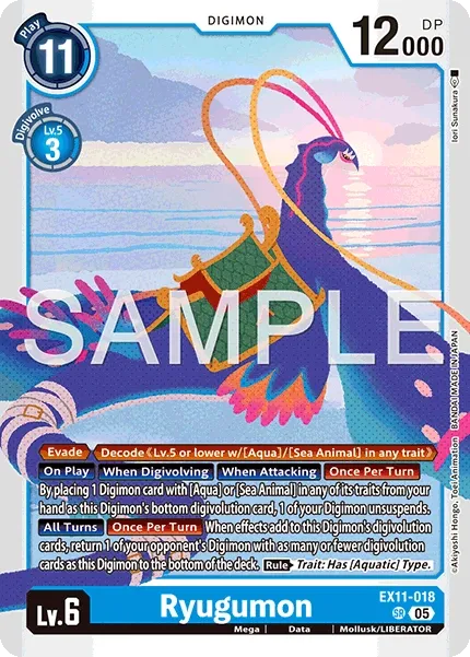 Ryugumon &mdash; Digimon Card Game card