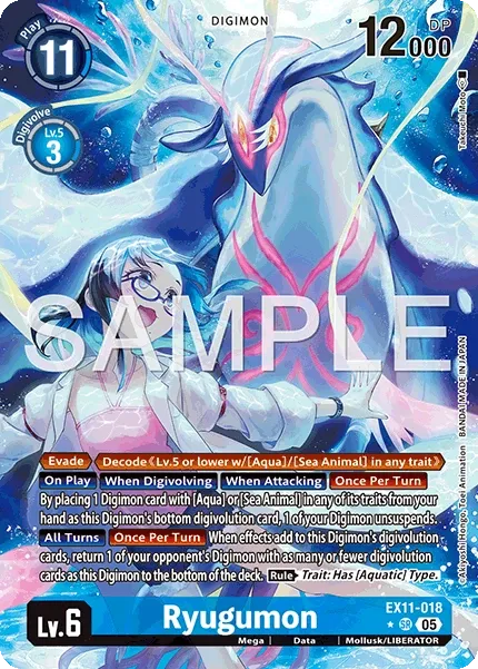 Ryugumon &mdash; Digimon Card Game card