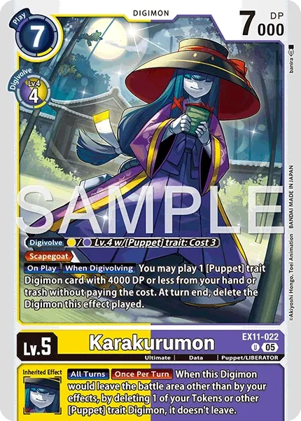 Karakurumon &mdash; Digimon Card Game card