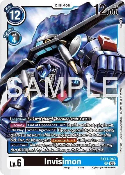 Invisimon &mdash; Digimon Card Game card