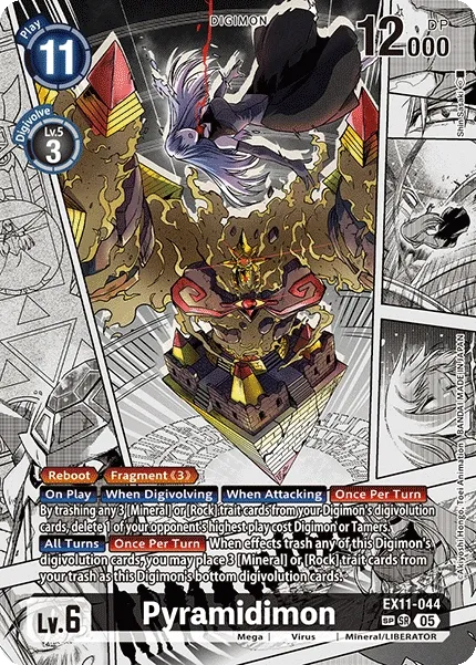 Pyramidimon &mdash; Digimon Card Game card