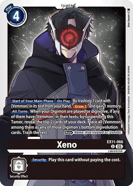 Xeno &mdash; Digimon Card Game card