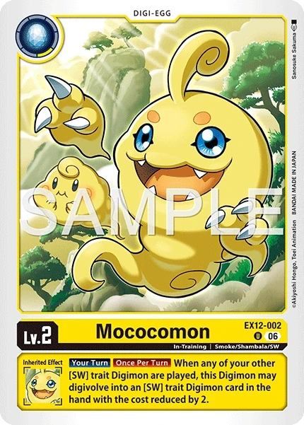 Mococomon &mdash; Digimon Card Game card