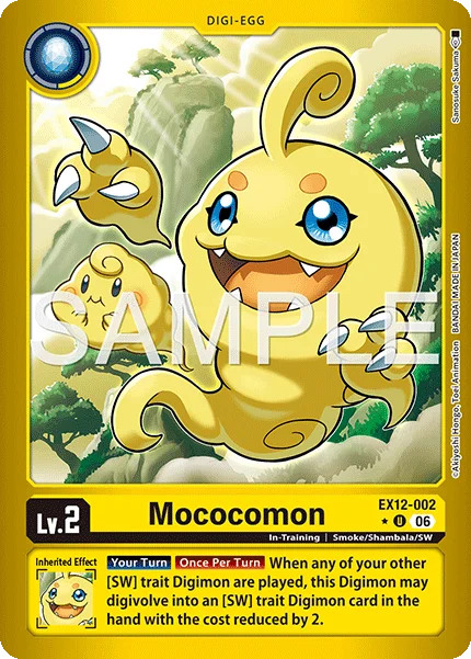 Mococomon &mdash; Digimon Card Game card