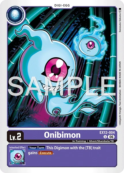 Onibimon &mdash; Digimon Card Game card
