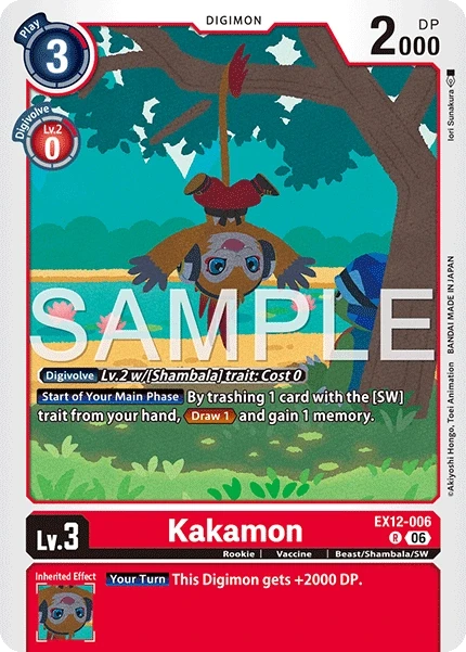 Kakamon &mdash; Digimon Card Game card