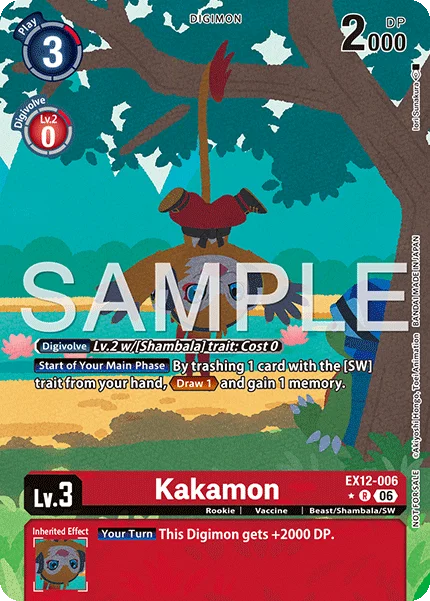 Kakamon &mdash; Digimon Card Game card