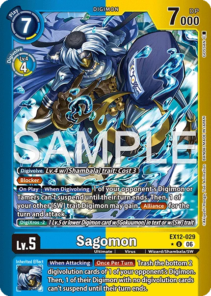Sagomon &mdash; Digimon Card Game card