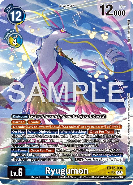 Ryugumon &mdash; Digimon Card Game card