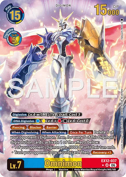 Omnimon &mdash; Digimon Card Game card