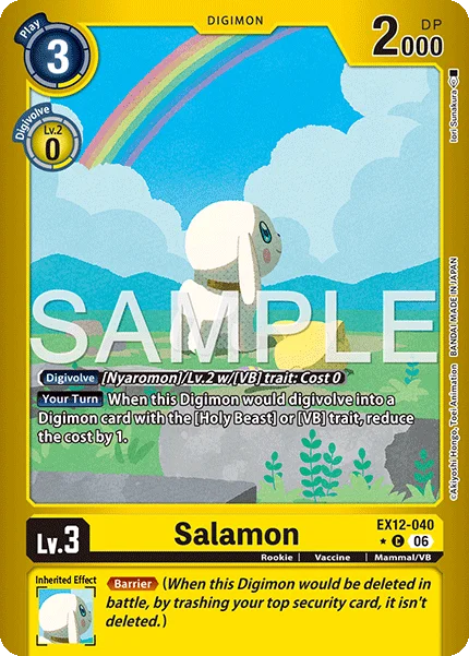 Salamon &mdash; Digimon Card Game card