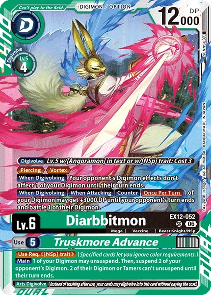 Diarbbitmon &mdash; Digimon Card Game card