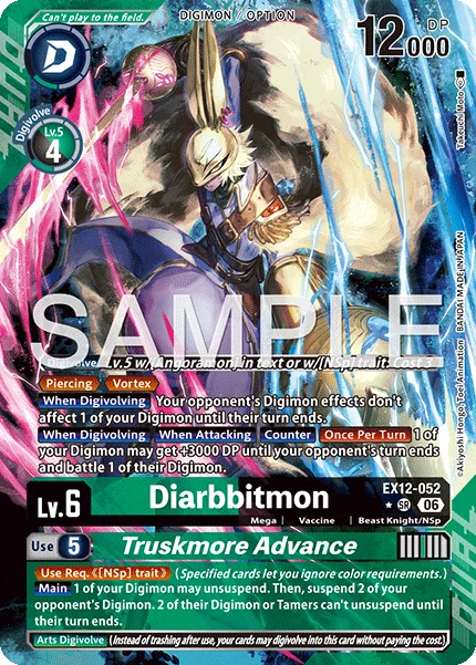 Diarbbitmon &mdash; Digimon Card Game card