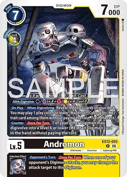 Andromon &mdash; Digimon Card Game card