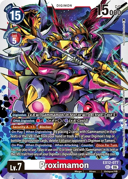 Proximamon &mdash; Digimon Card Game card
