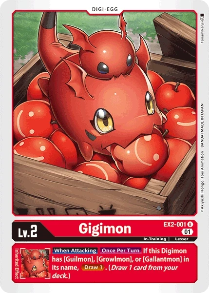 Gigimon &mdash; Digimon Card Game card