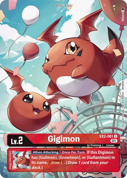Gigimon &mdash; Digimon Card Game card