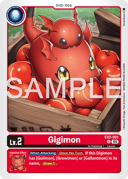 Gigimon &mdash; Digimon Card Game card
