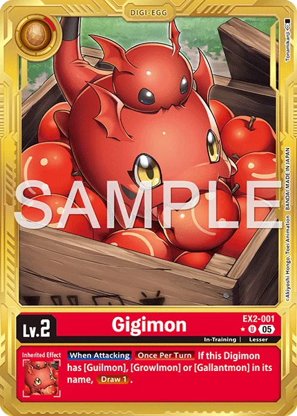 Gigimon &mdash; Digimon Card Game card