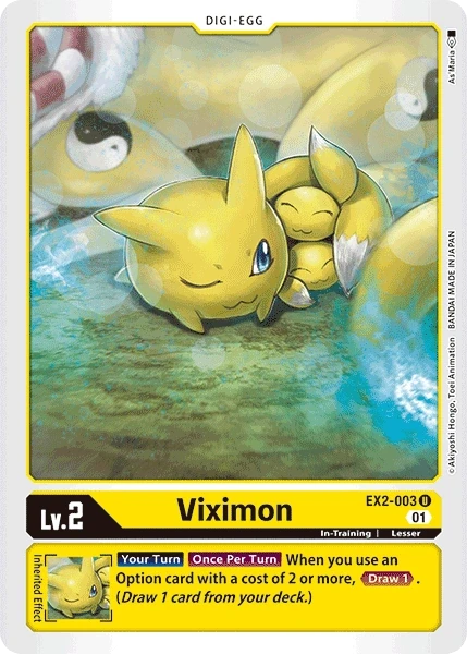 Viximon &mdash; Digimon Card Game card