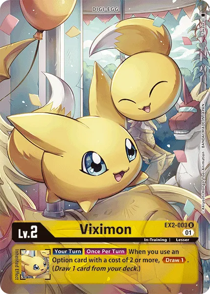 Viximon &mdash; Digimon Card Game card