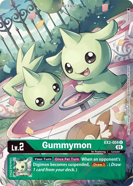 Gummymon &mdash; Digimon Card Game card