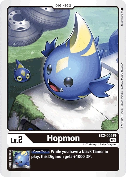 Hopmon &mdash; Digimon Card Game card