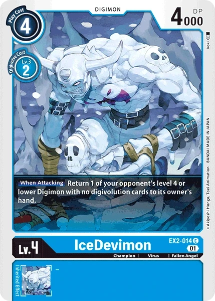 IceDevimon &mdash; Digimon Card Game card