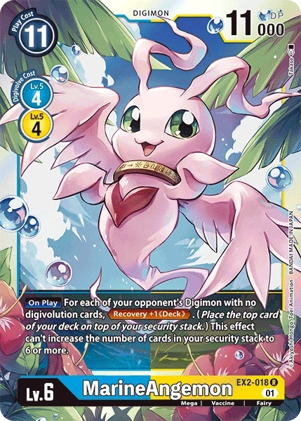 MarineAngemon &mdash; Digimon Card Game card