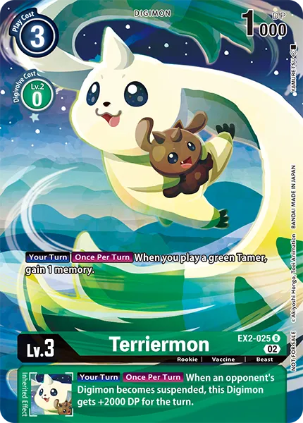 Terriermon &mdash; Digimon Card Game card