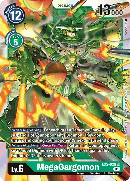 MegaGargomon &mdash; Digimon Card Game card