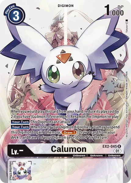 Calumon &mdash; Digimon Card Game card