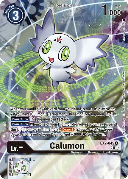 Calumon &mdash; Digimon Card Game card