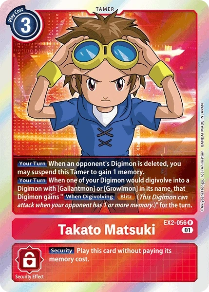 Takato Matsuki &mdash; Digimon Card Game card