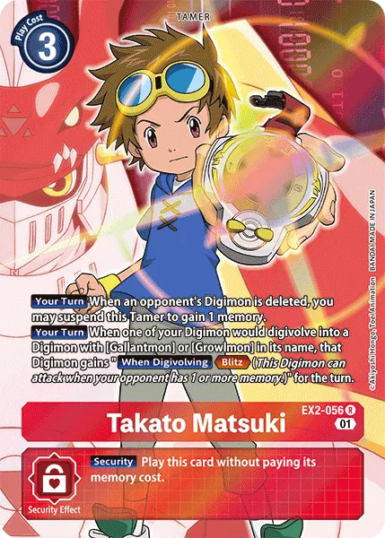 Takato Matsuki &mdash; Digimon Card Game card