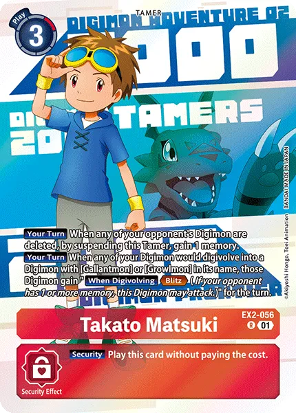 Takato Matsuki &mdash; Digimon Card Game card