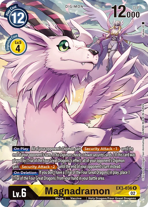 Magnadramon &mdash; Digimon Card Game card